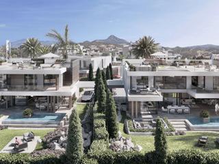 Chalet à Los Flamingos. Ultimas villas de lujo en la milla de oro de estepona. obra nuev