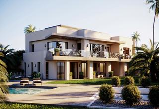 Casa en Nagüeles Alto. Elegante villa de lujo con vistas al mar en nagüeles, milla de o