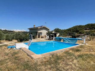 Fondo rustico in Pueyo / Puiu. Finca rústica con casa, piscina, huerta y olivos en pueyo