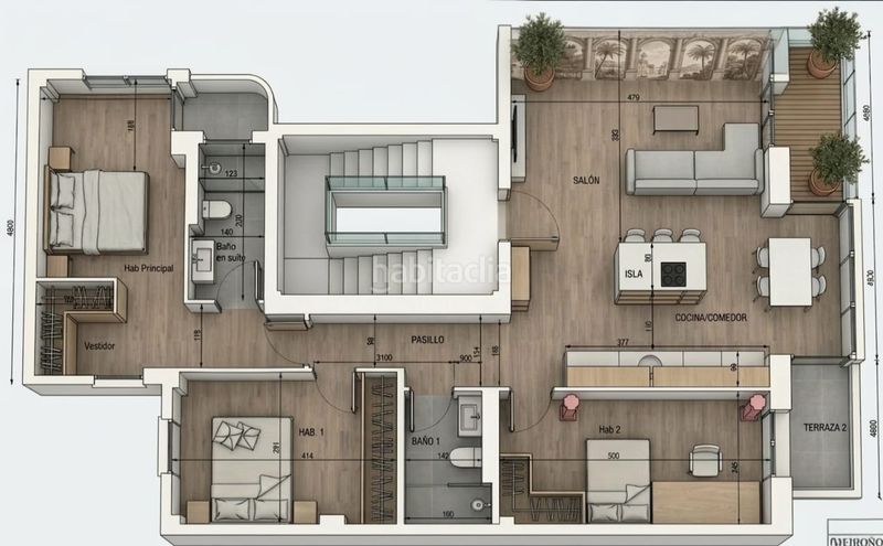 Foto e339be84-a981-4bd3-9e47-a92bf174b8ef. Pis amb calefacció a Gran Via Logroño