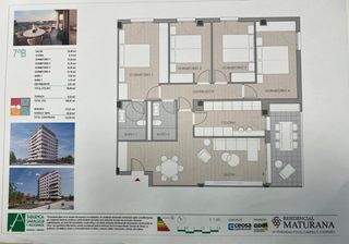 Pis a El Campillo - Norte. Residencial maturana ultimo piso de 4 habitaciones  a la venta