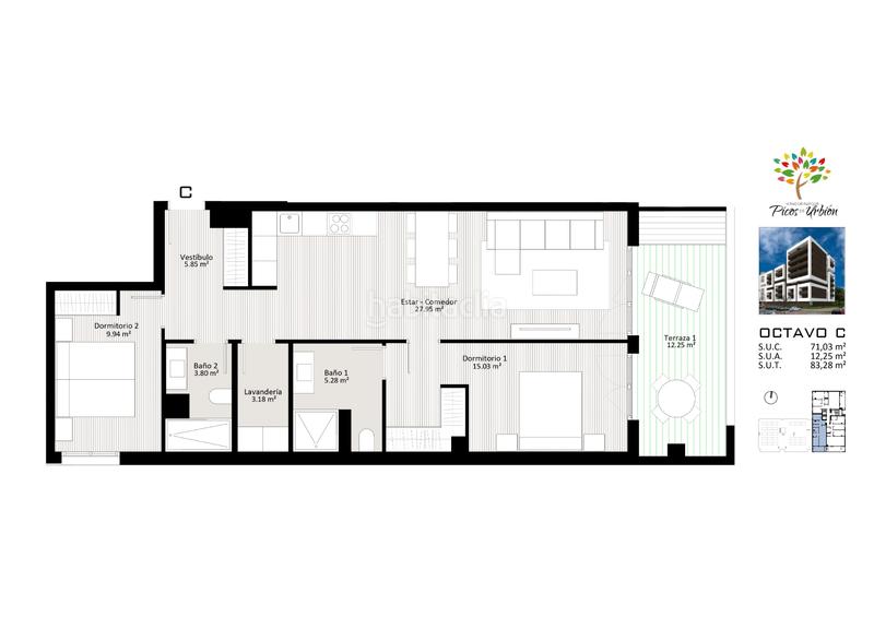 Foto 816d2355-9a64-4de8-a4b0-806cab884320. Apartament a calle torrecilla en cameros 16 a La Cava - Fardachón Logroño