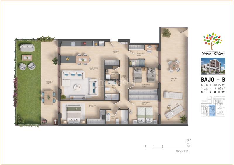 Foto 402f463f-ee2d-41b3-9ad0-77741235098e. Erdgeschoss in calle torrecilla en cameros 16 in La Cava - Fardachón Logroño