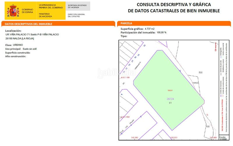 Foto ade98dbc-e0f8-486b-8ffd-697d12416122. Terreny residencial a urbanizacion viña palacio 71 a Nalda