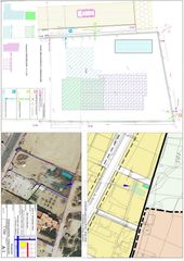 Wohngrundstück in Vera Ciudad. Terreno de 509 m2 con licencia, proyecto moderno y conexiones pa
