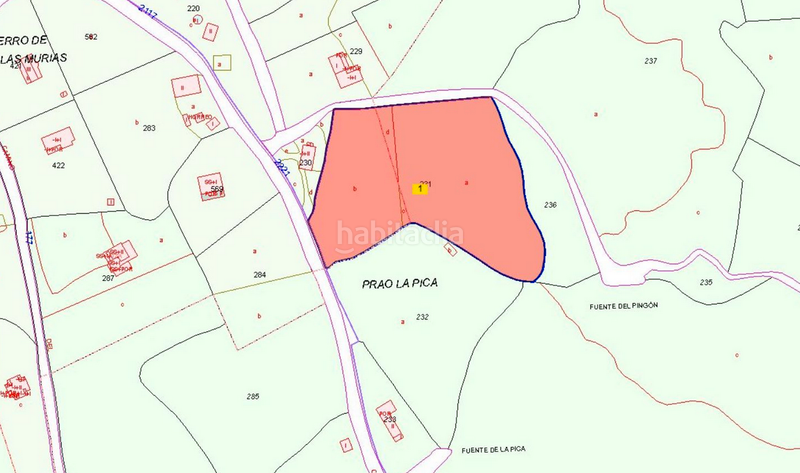 Foto b2aff980-8e35-40a7-94ea-3689377b6743. Terreny residencial a Huerces Gijón