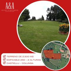 Residential Plot in Colunga