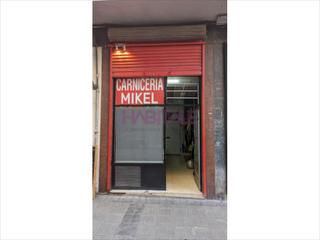 Lloguer Local Comercial a Egia jeneralaren kalea 33. Inmobiliaria diputacion alquila negocio de carniceria montadoamp