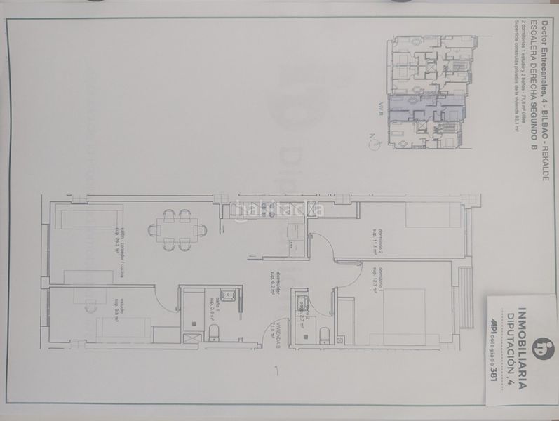 Foto 68b8e124-8d4d-4735-998c-99adb138b0da. Etagenwohnung in dr entrecanales 4 in Zona Indautxu Bilbao