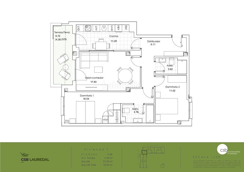 Foto dd6ee8bd-5e90-47e8-9938-ba3baa02e1f0. Appartement dans calle del campón 103a dans Jove Gijón