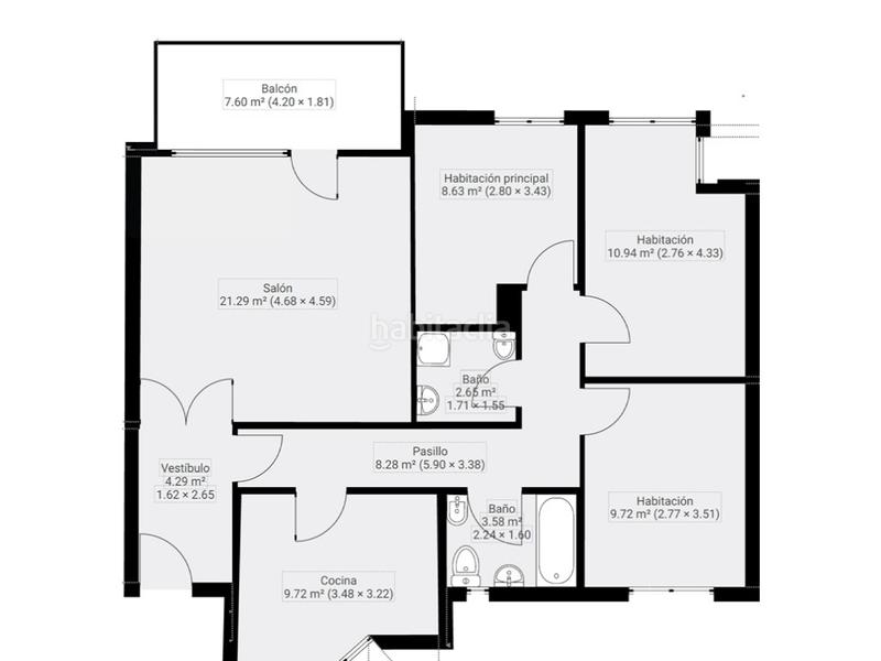 Foto 17e01ca1-3bbe-430e-ba7d-501ffb83ecc1. Piso en calle pintor crispin 6 piso 3 habitaciones venta pamplona iruña en Pamplona / Iruña