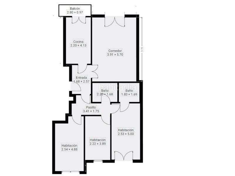 Foto 36fd80cb-a2bd-4359-acc4-7a068aba99e7. Piso en calle merindad de tudela 12 en Valle de Elorz / Elortzibar