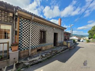 Casa a La Felguera. Casa de planta baja y piso con patio trasero, en la vega, pando,