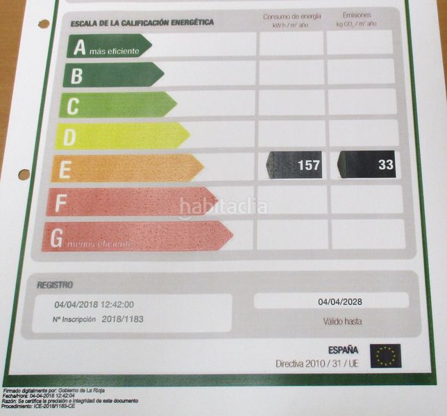 Foto 527aa394-b802-435c-81ac-acd36831a712. Flat with heating in Haro
