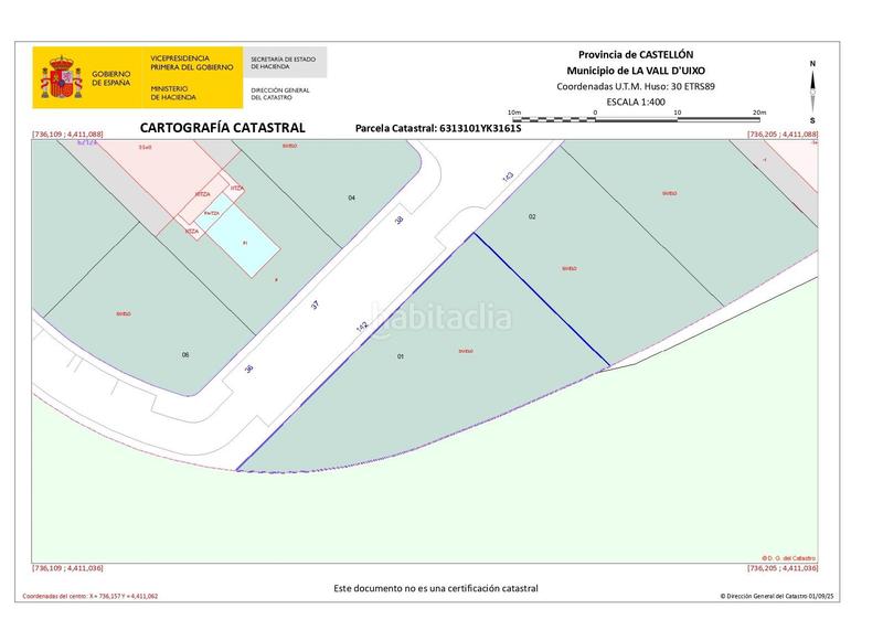 Foto dfa1eb6c-6eb9-4999-9ca9-b6d60c270cbb. Terreno residencial en venta suelo urbano de gran dimensión en urbanización privada en Vall d´Uixó (la)