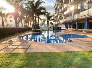 Appartement à Moncófar Playa. Apartamento exterior con dos dormitorios junto al mar en moncofa