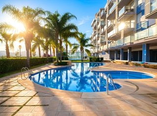 Apartamento en Moncófar Playa. En venta apartamento exterior con dos dormitorios junto al mar e