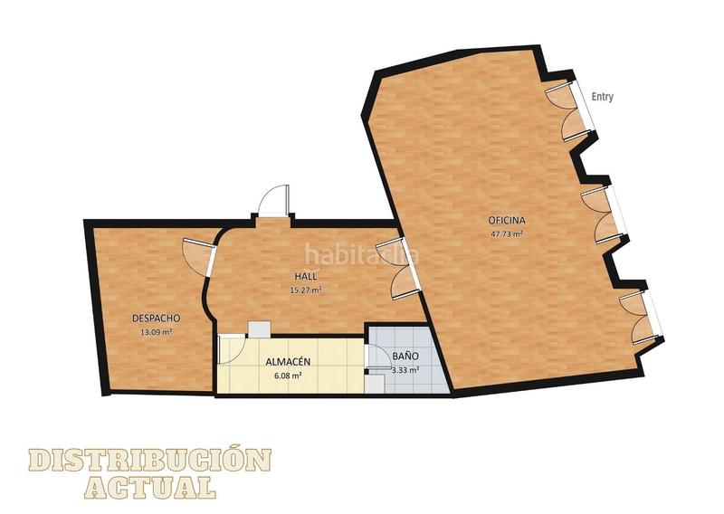 Foto adffcbb9-6f70-4951-8a25-da22ca66ca0b. Ufficio con riscaldamento in Casco Viejo Bilbao