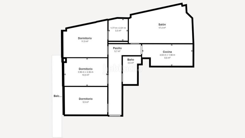 Foto df56ab9c-6d95-4ac1-b5ae-798ecaee050f. Appartement dans calle pintor losada 5 dans Bolueta Bilbao