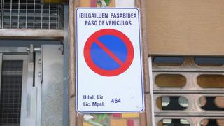 Parking coche en Kalero-Basozelai
