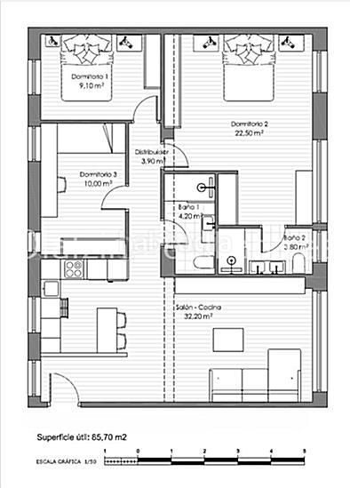 Foto 766d31d1-64d4-40d2-8a2b-fc822f87e616. Pis a Centro Castro - Urdiales