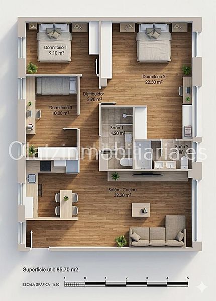 Foto e0e44132-31c2-416c-8217-4ffeac0d15d5. Pis a Centro Castro - Urdiales