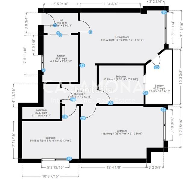 Foto d2d7d707-078a-4bcd-b9cb-d09c73fc0661. Location appartement avec chauffage dans Barceloneta Barcelona