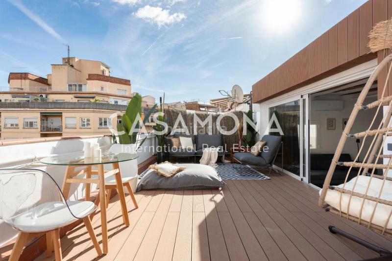 Foto c7cecf94-256f-4149-9c4d-a97ed9ad8ee6. Rent penthouse with heating pool in La Nova Esquerra de l´Eixample Barcelona