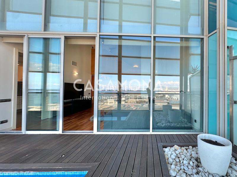 Foto 3240c0aa-5dd3-4d4a-8ca0-5425ed0fb529. Lloguer àtic amb calefacció aparcament a Diagonal Mar i el Front Marítim del Poblenou Barcelona