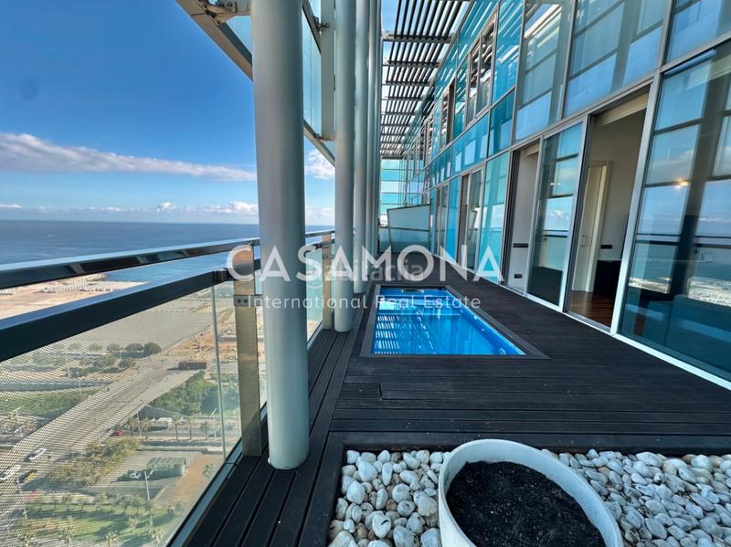 Foto c4196028-fbaf-43bd-948e-e3a266cbac78. Lloguer àtic amb calefacció aparcament a Diagonal Mar i el Front Marítim del Poblenou Barcelona