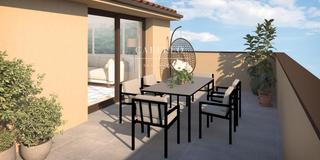 Zweistckige Wohnung in Bartrina 16. Dplex en venta de obra nueva en sant pere