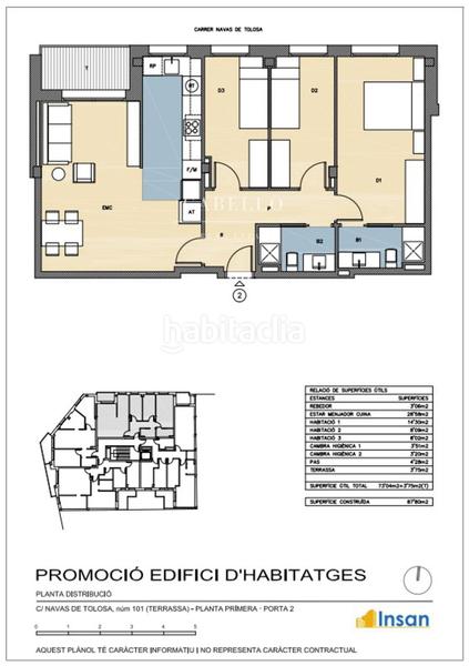 Foto df429c6c-fade-449b-b649-700dc02344df. Piso en navas de tolosa 101 piso en venta obra nueva Segle XX en Terrassa