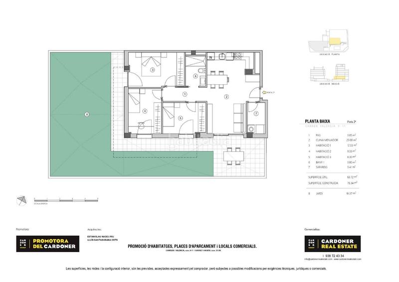 Foto 918a411e-0399-4c3f-9e15-b551e8d11029. Piano terra 85m<sup>2</sup> in carrer de valència 9 in Poble Nou Manresa