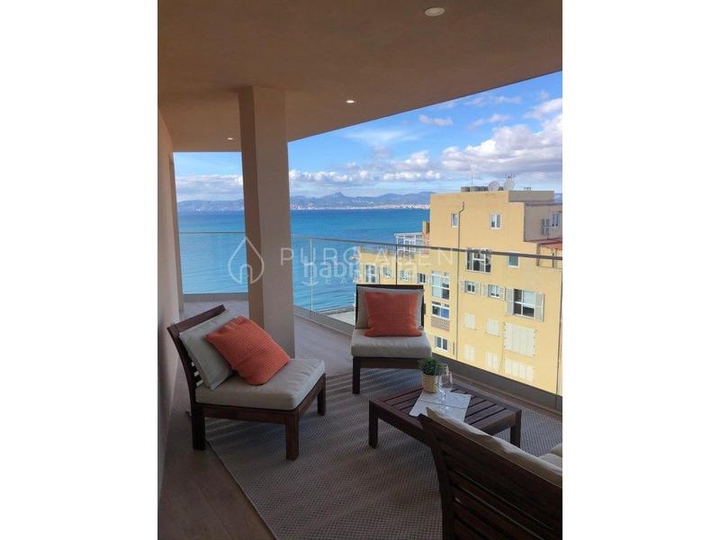 Foto 2e7a8d8e-35be-4cd9-a760-0e38a9708c7c. Attico con riscaldamento in S´Arenal Llucmajor