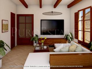 Rez-de-chaussée à Montuïri. Bellísimadee planta baja en monturi de 2 habitaciones con terraz