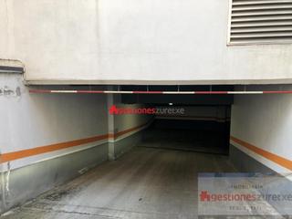 Lloguer Aparcament cotxe a Rontegui-Pormetxeta. Alquiler de garaje en los fueros barakaldo