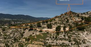 Terreny residencial a Tibi. Terreno rural en tibi zona pueblo, 33145 m. superficie parcela.