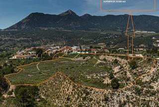 Terreny residencial a Tibi. Terreno rural en tibi zona pueblo, 35280 m. superficie parcela.