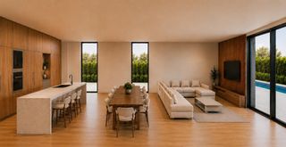 Chalet in Calle de les monges 36. Proyecto de vivienda unifamiliar de obra nueva  sant daniel giro