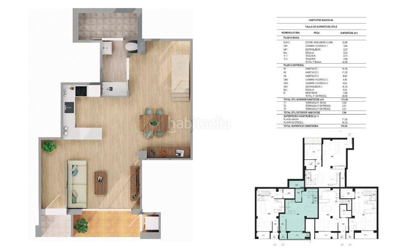 Foto 9a184de6-25b5-40ef-9da2-4e5872355ff0. Dúplex  obra nueva en Montilivi en Montilivi Girona