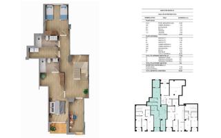 Zweistöckige Wohnung in Montilivi. Dúplex obra nueva en montilivi  girona