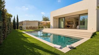 Miete Chalet in Castell d´Aro. Villa de lujo en sagaró a 1000m de la playa sant pol