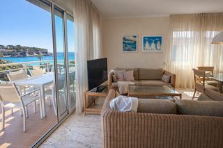 Miete Zweistöckige Wohnung in Sant Pol. Fantástico dúplex en alquiler con vistas a la playa de sagaró sa