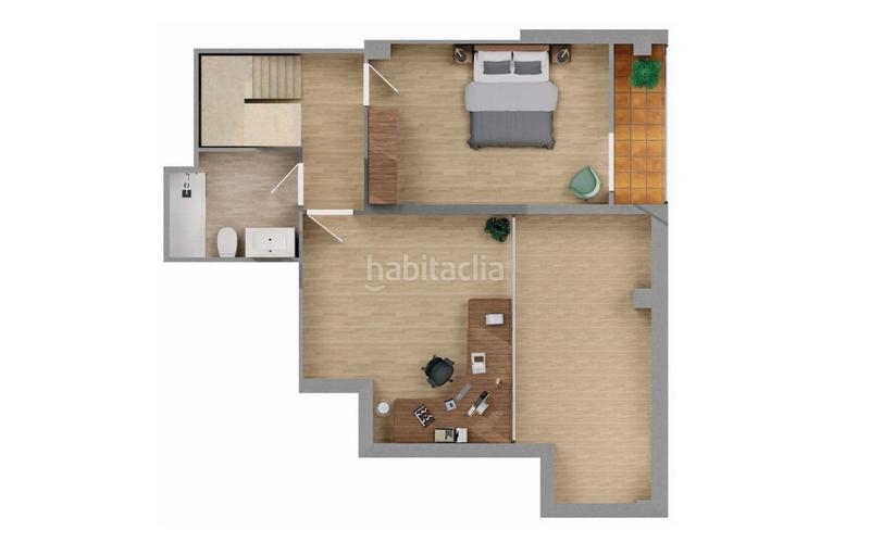 Foto f1b7cd8a-f409-4777-8e01-36b1ae208b1e. Zweistöckige wohnung in Montilivi Girona