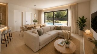 House  Carrer puigtorrat. Casa de obra nueva en planta baja , venta sobre plano en aiguavi