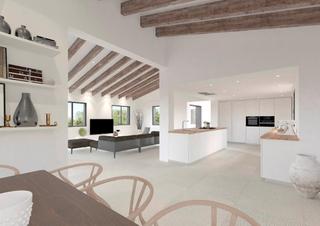 Masia a Pollença Poble. Finca de 400 m2 de nueva construcción en pollensa