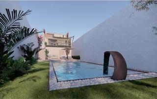Casa adossada a Campanet. Casa en campanet de 170 m2 con licencia de reforma