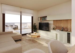 Apartament a Cala Ratjada. Obra nueva apartamento de 101 m2 con piscina y parking en cala r