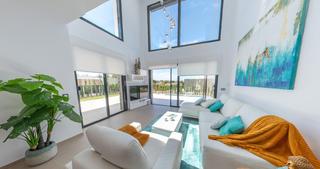 Haus in Colònia de Sant Pere. Villa de obra nueva en colonia sant pere con 256 m2 y piscina