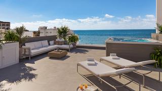 Penthouse in Colònia Sant Jordi. Obra nueva ático de 379 m2 con azotea y parking en colonia sant